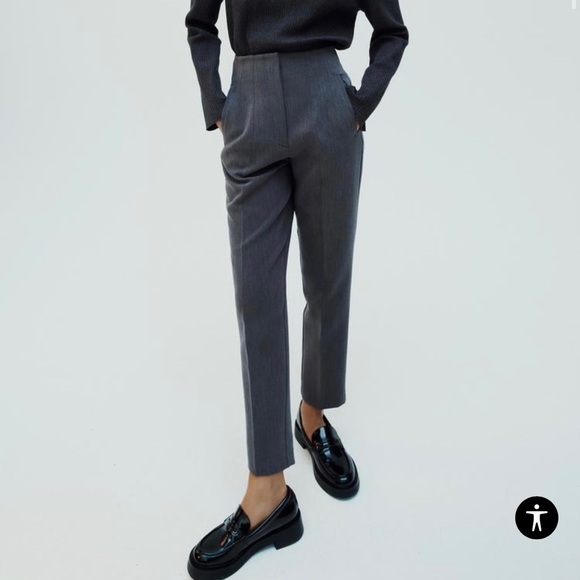NEW Zara high waist work pants ! - Picture 1 of 5